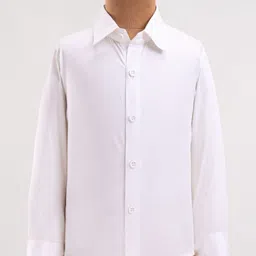 Robo Fry Woven Full Sleeves Solid Colour 3 Piece Party Suit with Bow - Maroon image 3