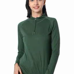 London Hills Women Turtle Neck T-shirt-image-25