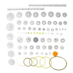 75 Pieces Gears Assortment Kit Gears Assorted Kit for DIY Robotics and Household Repair - 75 Pieces - RS378375 Pieces Gears Assortment Kit Gears Assorted Kit for DIY Robotics and Household Repair - 75 Pieces - RS3783-image-2