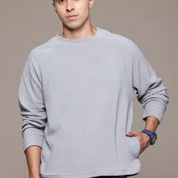 The Roadster Lifestyle Co. Fleece Raglan Sleeves Sweatshirt-picture-21