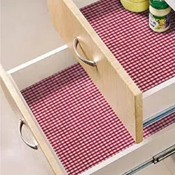 Mopak Decor Pink Set of 1 Regular Shelf Liner Organisers image 2