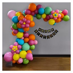 Bubble Trouble Theme Birthday Decoration Set Multicolor Pack of 61-picture-16