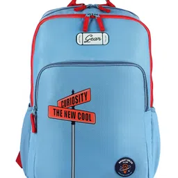 Gear Ambition 37l Large Water Resistant School Bag/casual Backpack/daypack/kids Bag/college Backpack Blue Red - Height 18 Inch-image-21