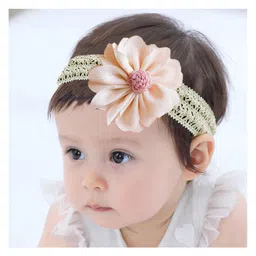 Babymoon Set Of 3 Cotton Princess Designer Headbands - White image 2