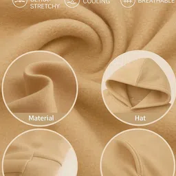 RAYACLOSET Women Printed Hooded Sweatshirt image 2