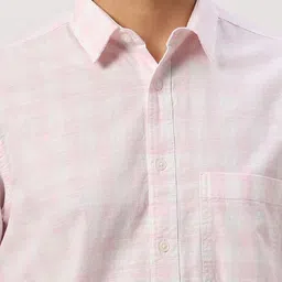 Klub Fox Men Slim Fit Opaque Checked Casual Shirt image 2