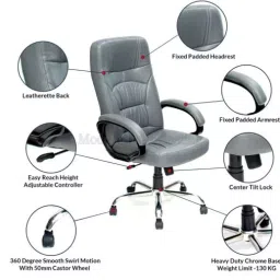 Divano Modular Grey Modern India Seating Office Chrome Series MI218 image 3