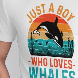 Seekbuylove Typography Printed Round Neck Short Sleeves Bio Finish Pure Cotton T-shirt image 2