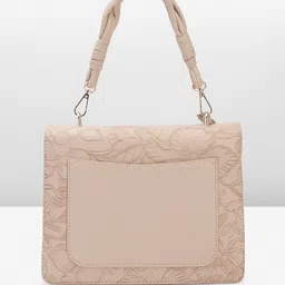 Allen Solly Floral Textured Satchel image 4