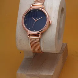 VIRAKTI Women Embellished Dial Bracelet Style Analogue Watch H-30-BLUE-V01-picture-39