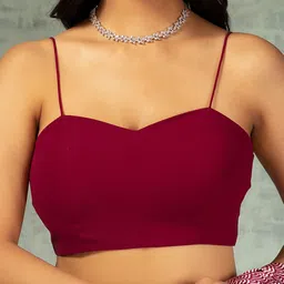 Indya Luxe Georgette Bralette Crop Top image 2