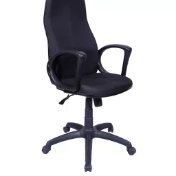 Caddy DM102 Black PU Leatherette Adjustable Office Chair-picture-13