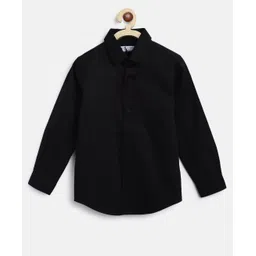 Tales & Stories Full Sleeves Solid Shirt - Black-picture-42