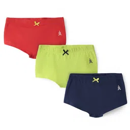 Pine Kids Cotton Elastane Solid Color Hipster Pack of 3 ( Color May Vary )-picture-17