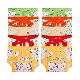 DON CARE Kids Set Of 10 Pure Organic Cotton Nappy-image-29