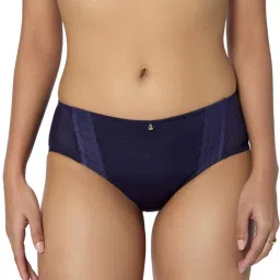 Triumph Elegant Shimmer Medium Coverage Hipster Brief Blue-picture-39