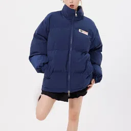 DressBerry Women Typography Lightweight Puffer Jacket-image-65