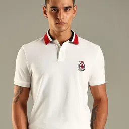 Tommy Hilfiger Polo Collar Regular Fit Cotton T-shirt image 1