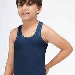 AMUL COMFY Boys Pack of 6 Pure Cotton VestsAC-DF-VE-RN-KIDS-AF-LB-MA-RB-SB-RB-73-6P image 2