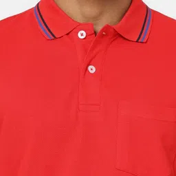 Masculino Latino Plus Men Polo Collar Bio Finish Applique T-shirt image 5