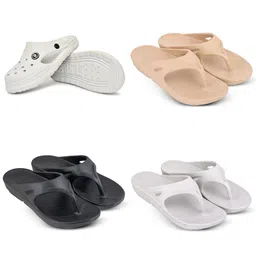 Feel alive Set Of 4 Ultra-Comfortable Lightweight Clogs-picture-37