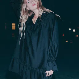 H&M Women Frill-Trimmed Dress-picture-34