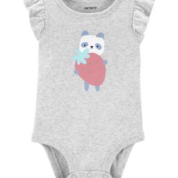 Carter's Strawberry Panda Collectible Onesie - Grey-picture-2