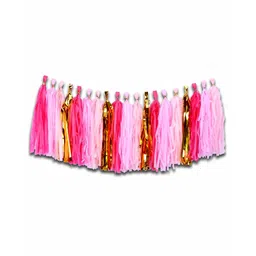 Shopperskart Paper Tussle Pink - 16 Tassels-picture-19