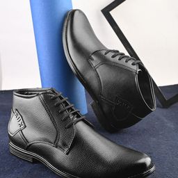 Provogue Men Leather Formal Derbys-picture-25