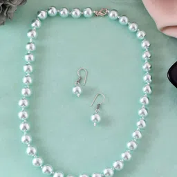 Silvermerc Designs Gold-Plated Pearls Beaded Jewellery Set-picture-39