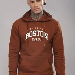 ADRO Men Printed Hooded Sweatshirt-picture-10