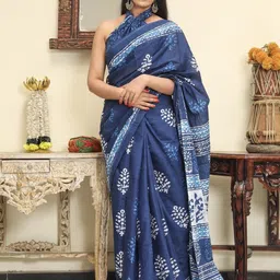 Pinkcity Trade World Ethnic Motifs Pure Cotton Saree-picture-16