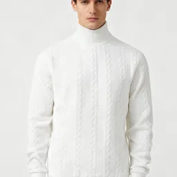 StyleCast x Revolte Long Sleeves High Neck Pullover-picture-27