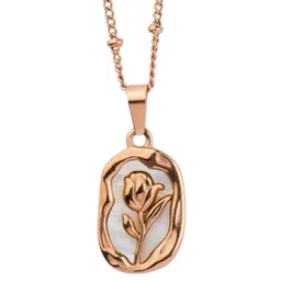 Hey Bae Women Rose Gold Necklace and Chains-image-9