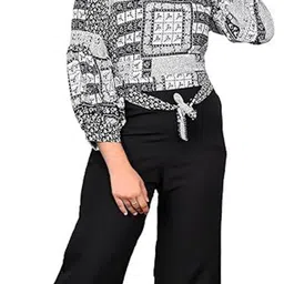 LIME N LEMON Girls Printed Top with Trousers image 5