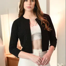 ZEUGEN Women Crop Shrug image 5