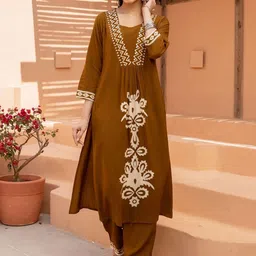 Anni Designer Women Ethnic Motifs Printed Regular Kurta With Palazzos-image-61