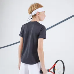kuikma Boys' Tennis T-Shirt 100 - Grey image 4