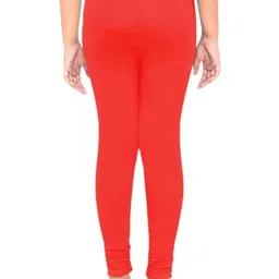 YK Girls Pack Of 2 Cotton Churidar Length Leggings image 4