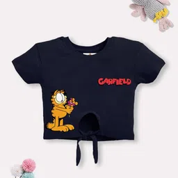YK X Minute Mirth Girls Printed Pure Cotton Crop Top-picture-56
