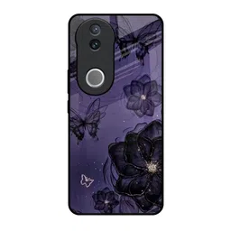 QRIOH Floral Paradise Printed Vivo V50 5G Back Case Mobile Accessories-image-21