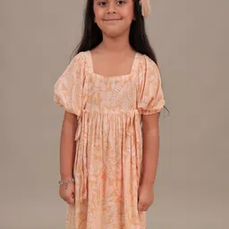 Grit N Groove Print Fit & Flare Dress-picture-10