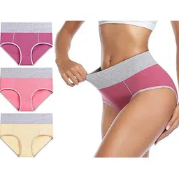 Diving Deep Pack of 3 Cotton Hipster Briefs-picture-15