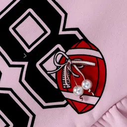 meng wa Menga Wa 88 Printed Top - Pink image 3