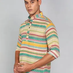 ISUEL FAB Men Multi Cotton Shirts image 5