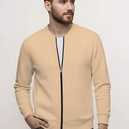 TRIPR Spread Collar Long Sleeves Cotton Open Front Jacket image 2