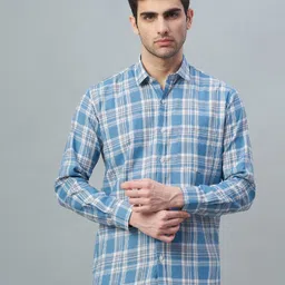 Swoke Unisex Comfort Checked Casual Shirt-image-50