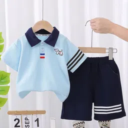 StyleCast x Revolte Boys Printed T-shirt with Shorts-picture-37