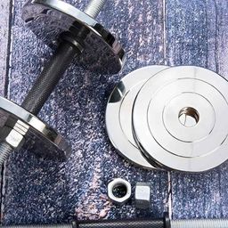 HackerX Set Of 24 Adjustable Dumbbell - 4Kg Each-image-47