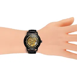 FORSINING Men Dial & Leather Straps Analogue Automatic Motion Powered Watch TWW_WRG8173M3B1 image 4